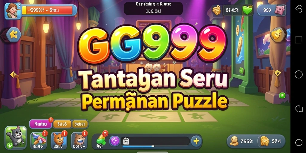 Tampilkan gameplay seru dari GG999 dengan tantangan Puzzle.