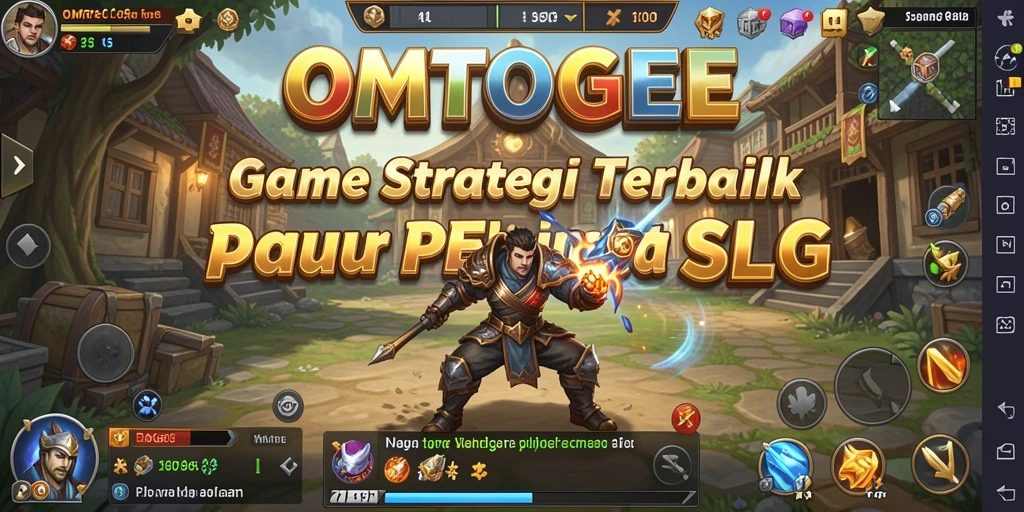 Tampilan gameplay seru OMTOGEL dengan elemen strategi yang mendalam.