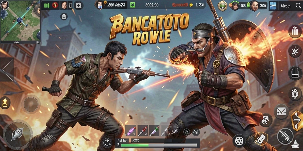 Tampilan gameplay PUNCAKTOTO yang mendebarkan dan penuh aksi.