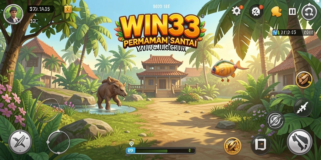 Tangkapan layar gameplay WIN33 yang menarik dan penuh warna.