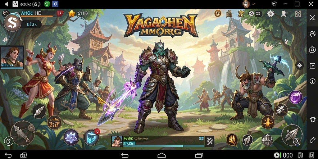 Tampilan gameplay YAGAOHEN dengan berbagai petualangan seru.